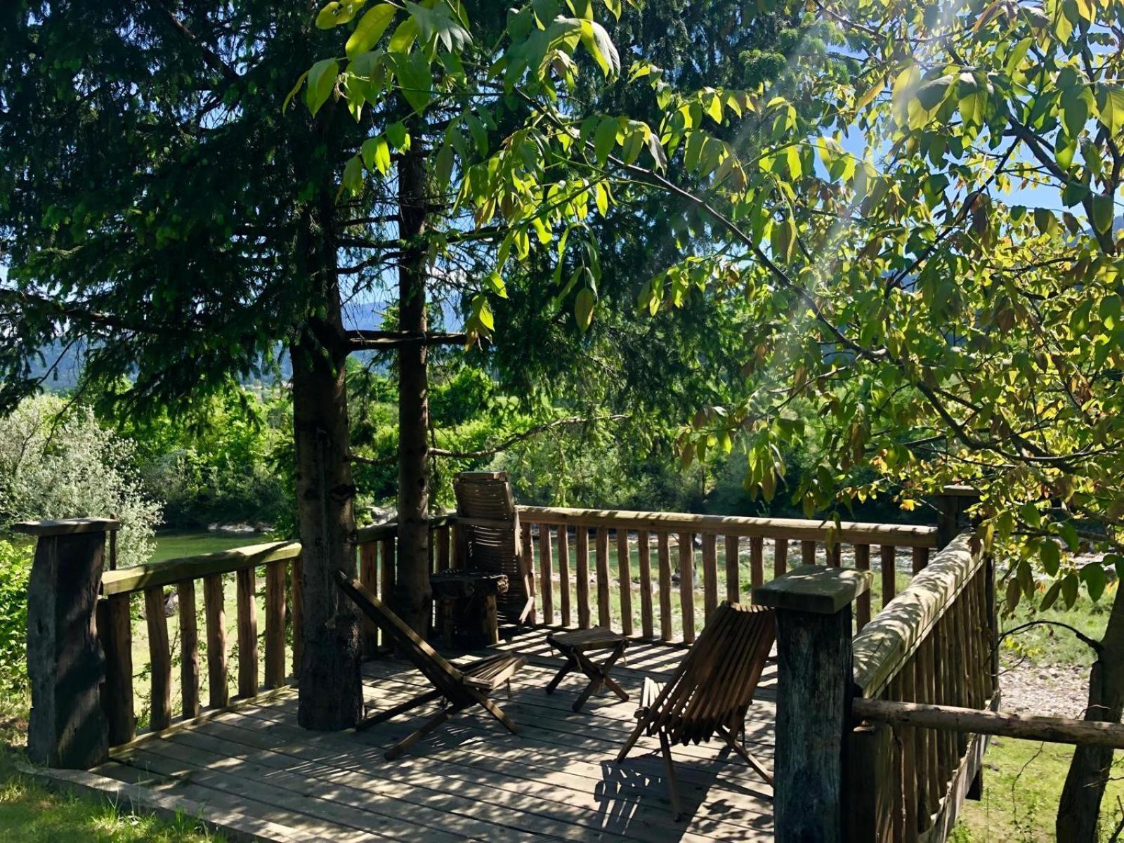 Hotel Glamping Savinja Ljubno Esterno foto